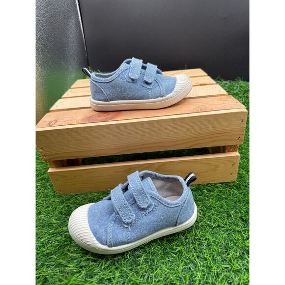 Cat & Jack- Toddler Sneakers- Blue- Size 7C - Picture 1 of 10